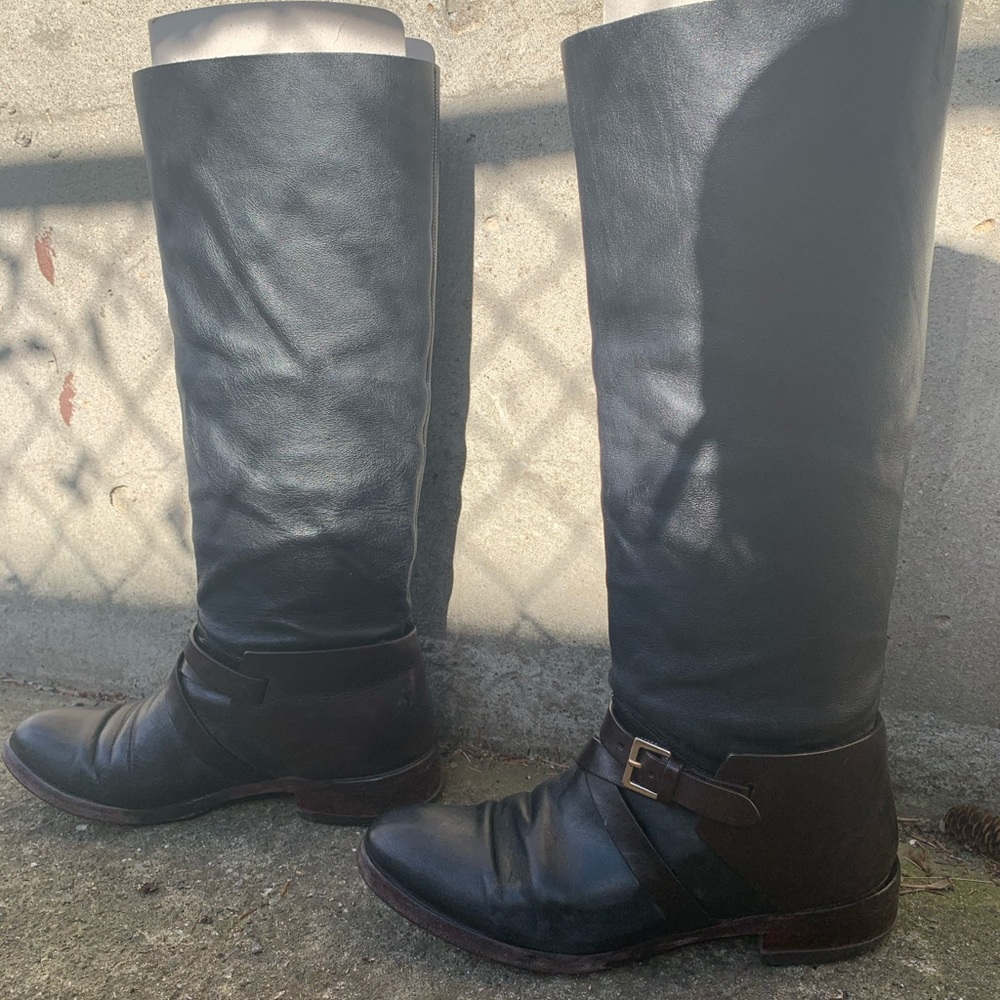 Mulberry Somerset Leather Calf Boots